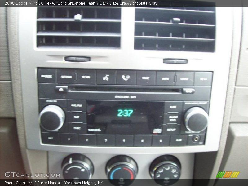 Light Graystone Pearl / Dark Slate Gray/Light Slate Gray 2008 Dodge Nitro SXT 4x4
