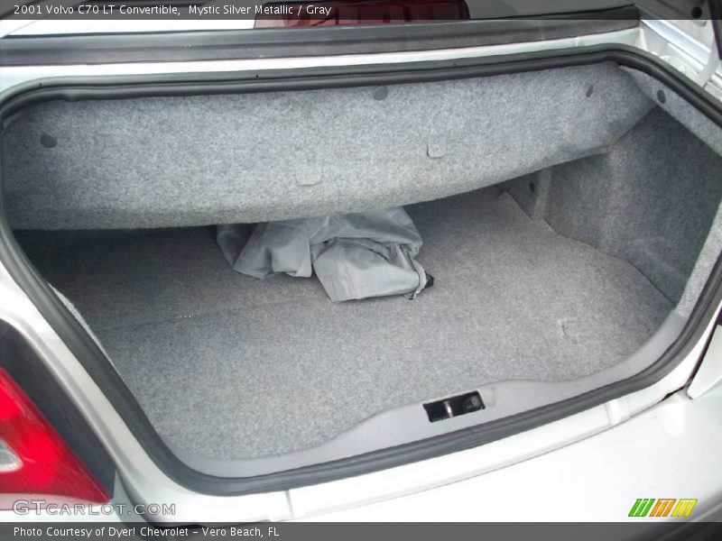 Mystic Silver Metallic / Gray 2001 Volvo C70 LT Convertible