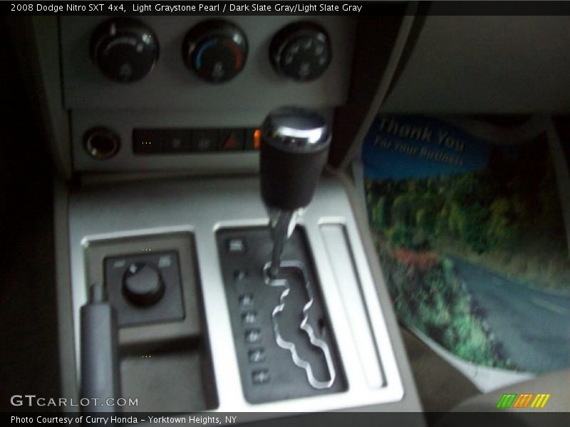 Light Graystone Pearl / Dark Slate Gray/Light Slate Gray 2008 Dodge Nitro SXT 4x4