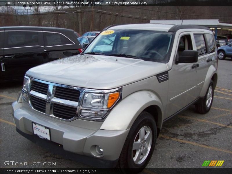 Light Graystone Pearl / Dark Slate Gray/Light Slate Gray 2008 Dodge Nitro SXT 4x4