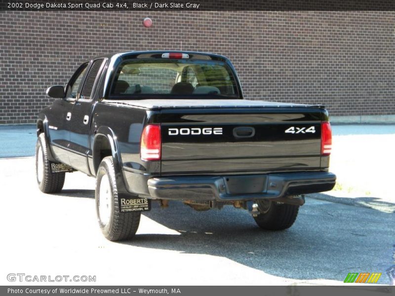  2002 Dakota Sport Quad Cab 4x4 Black