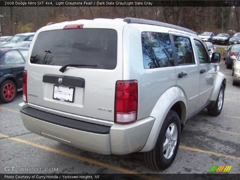 Light Graystone Pearl / Dark Slate Gray/Light Slate Gray 2008 Dodge Nitro SXT 4x4