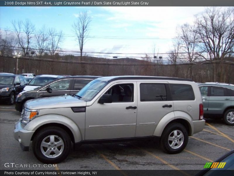 Light Graystone Pearl / Dark Slate Gray/Light Slate Gray 2008 Dodge Nitro SXT 4x4