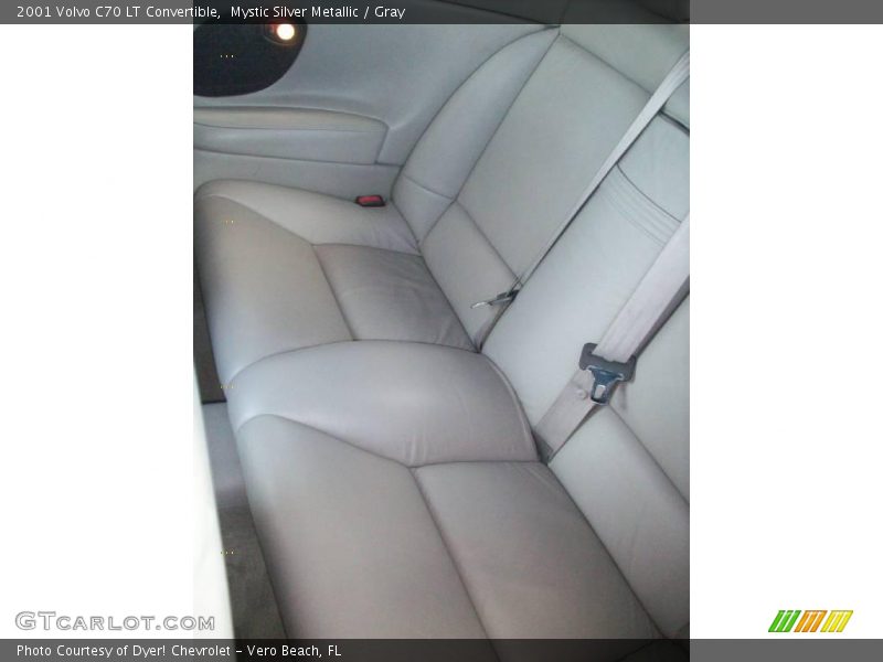 Mystic Silver Metallic / Gray 2001 Volvo C70 LT Convertible