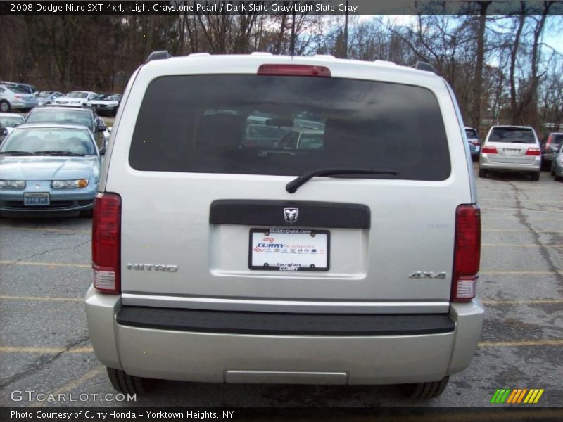 Light Graystone Pearl / Dark Slate Gray/Light Slate Gray 2008 Dodge Nitro SXT 4x4