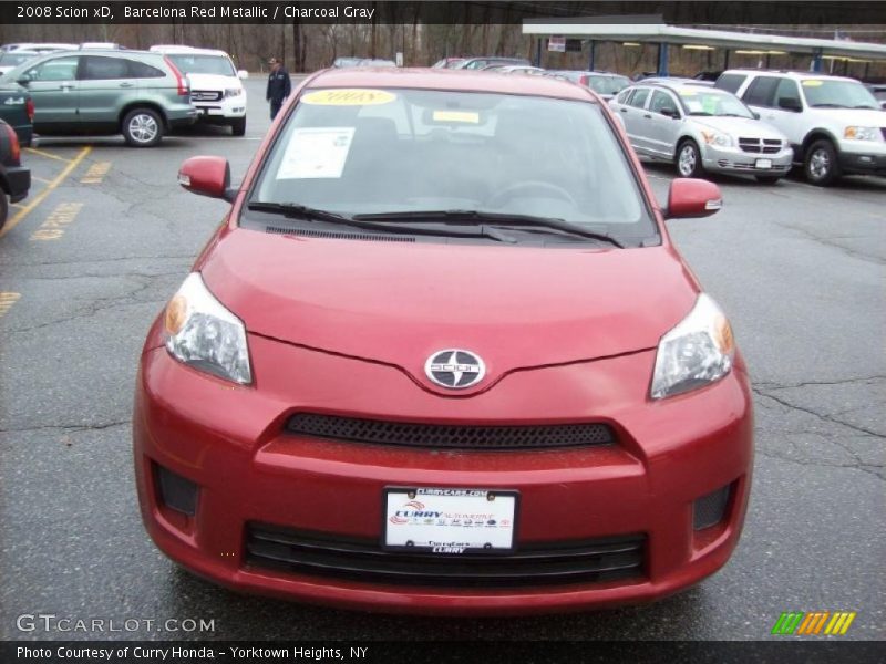 Barcelona Red Metallic / Charcoal Gray 2008 Scion xD