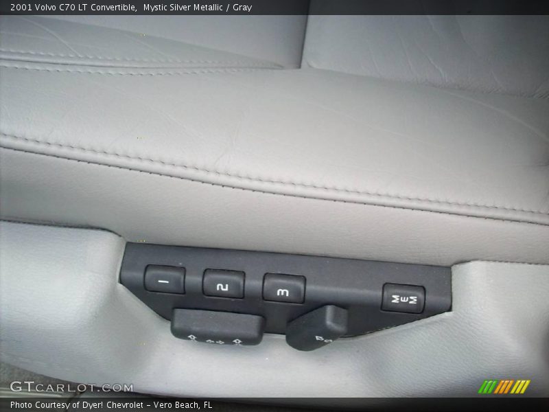 Mystic Silver Metallic / Gray 2001 Volvo C70 LT Convertible