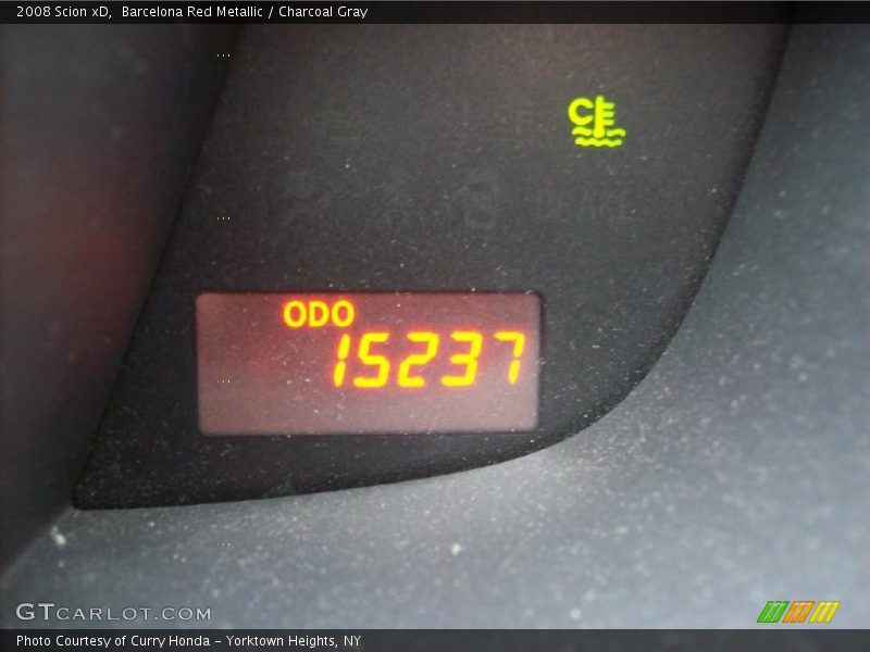 Barcelona Red Metallic / Charcoal Gray 2008 Scion xD