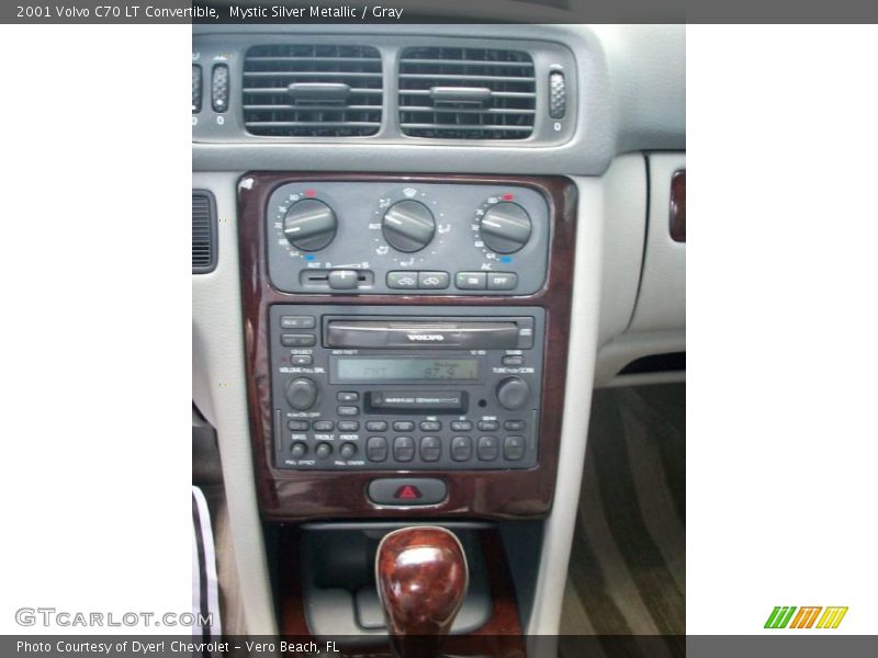 Mystic Silver Metallic / Gray 2001 Volvo C70 LT Convertible