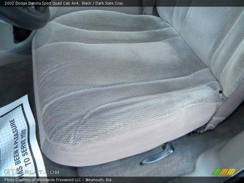 Black / Dark Slate Gray 2002 Dodge Dakota Sport Quad Cab 4x4