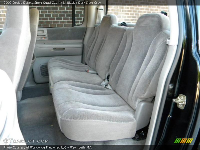 Black / Dark Slate Gray 2002 Dodge Dakota Sport Quad Cab 4x4