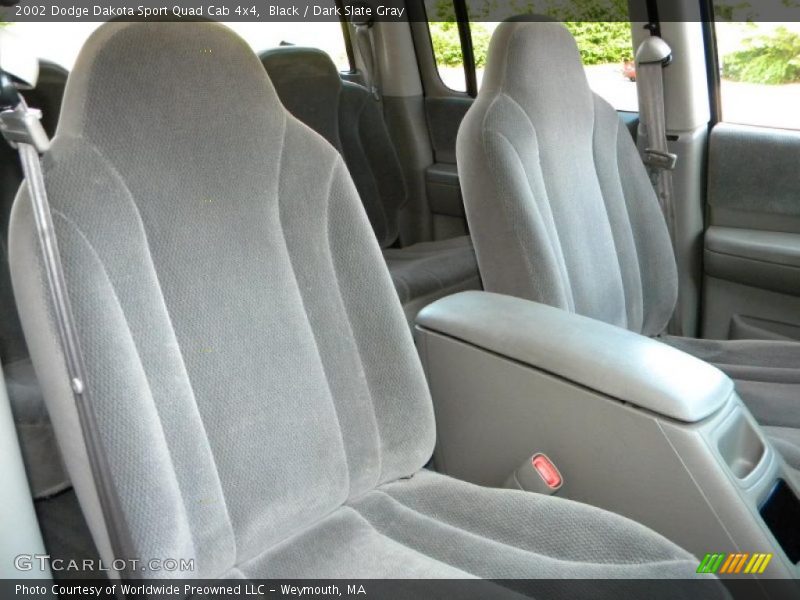 Black / Dark Slate Gray 2002 Dodge Dakota Sport Quad Cab 4x4