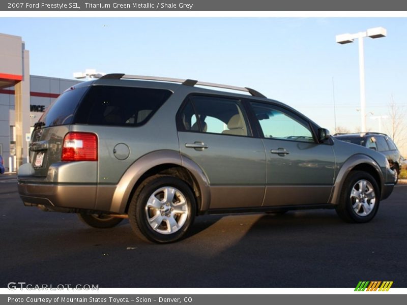 Titanium Green Metallic / Shale Grey 2007 Ford Freestyle SEL