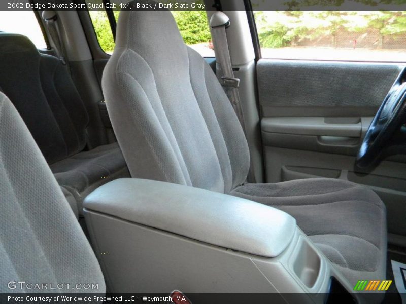 Black / Dark Slate Gray 2002 Dodge Dakota Sport Quad Cab 4x4