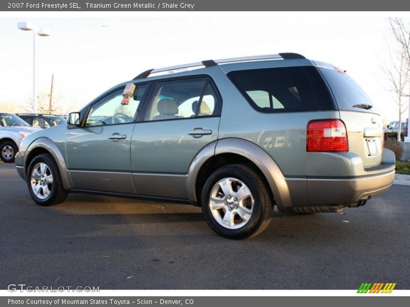 Titanium Green Metallic / Shale Grey 2007 Ford Freestyle SEL