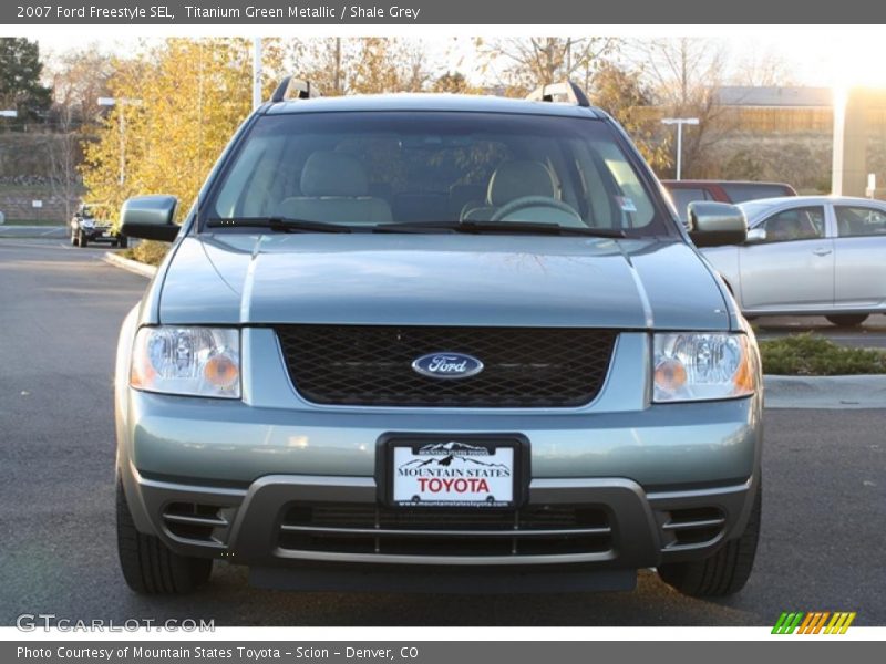 Titanium Green Metallic / Shale Grey 2007 Ford Freestyle SEL