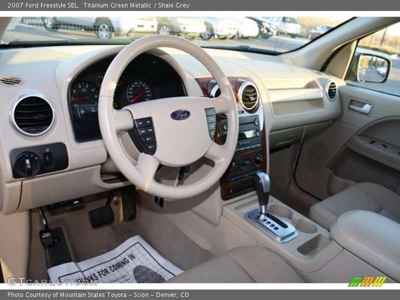 Titanium Green Metallic / Shale Grey 2007 Ford Freestyle SEL