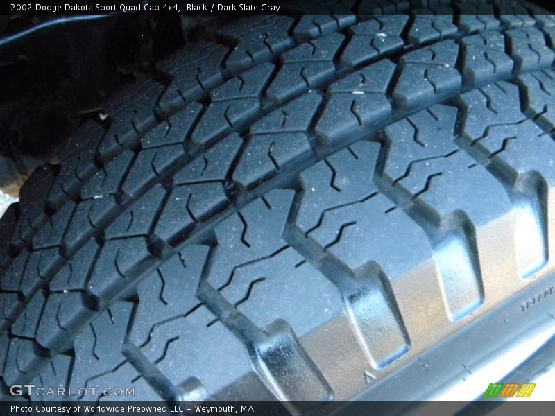 Black / Dark Slate Gray 2002 Dodge Dakota Sport Quad Cab 4x4