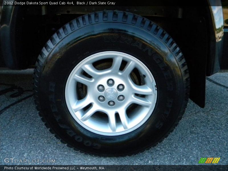  2002 Dakota Sport Quad Cab 4x4 Wheel