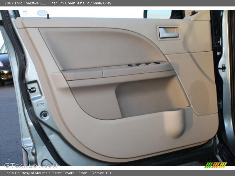 Titanium Green Metallic / Shale Grey 2007 Ford Freestyle SEL
