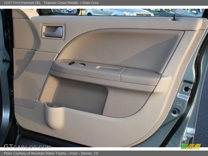 Titanium Green Metallic / Shale Grey 2007 Ford Freestyle SEL