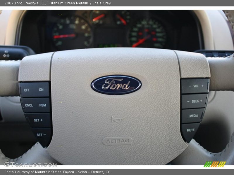 Titanium Green Metallic / Shale Grey 2007 Ford Freestyle SEL