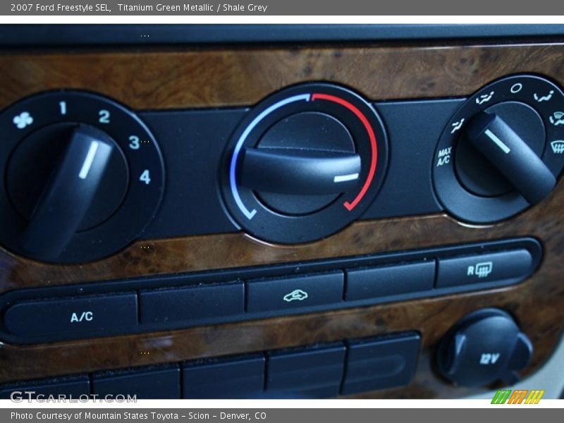 Titanium Green Metallic / Shale Grey 2007 Ford Freestyle SEL