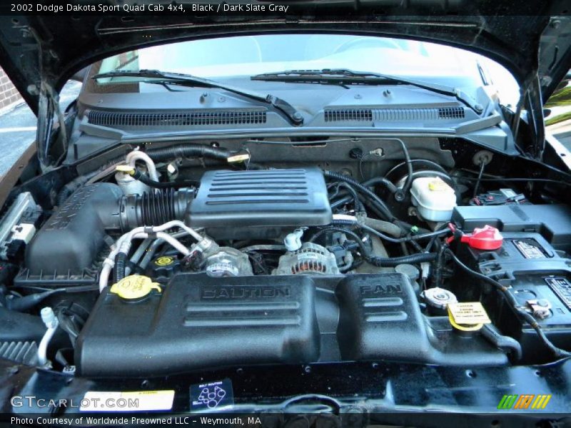  2002 Dakota Sport Quad Cab 4x4 Engine - 4.7 Liter SOHC 16-Valve PowerTech V8