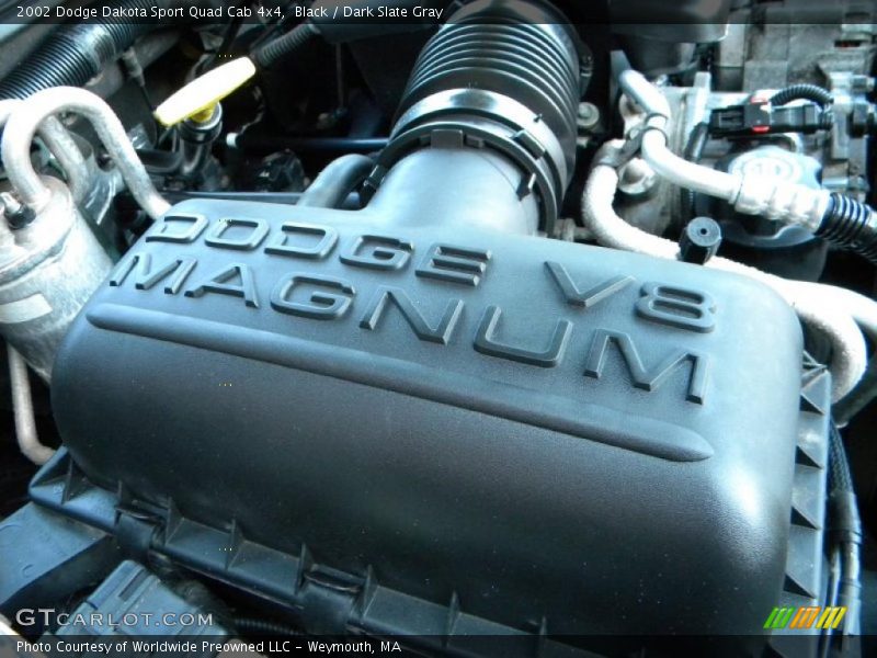  2002 Dakota Sport Quad Cab 4x4 Engine - 4.7 Liter SOHC 16-Valve PowerTech V8