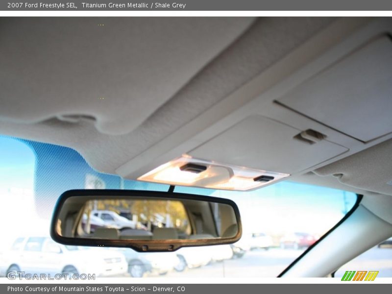 Titanium Green Metallic / Shale Grey 2007 Ford Freestyle SEL