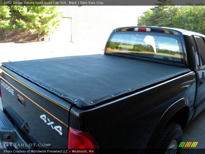 Black / Dark Slate Gray 2002 Dodge Dakota Sport Quad Cab 4x4