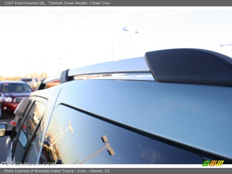 Titanium Green Metallic / Shale Grey 2007 Ford Freestyle SEL