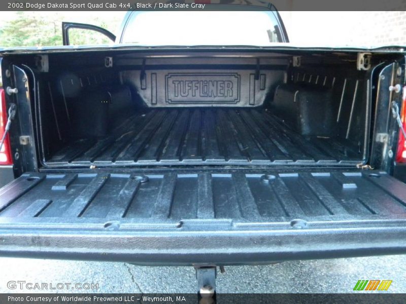 Black / Dark Slate Gray 2002 Dodge Dakota Sport Quad Cab 4x4