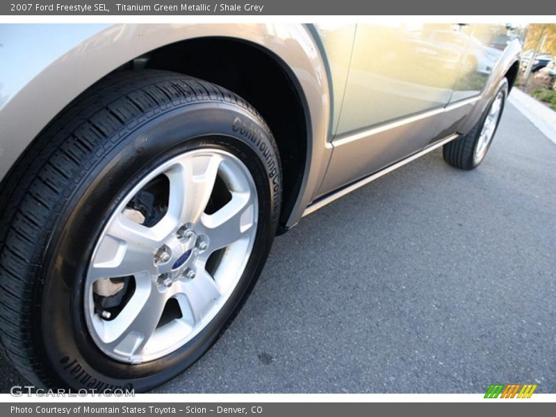 Titanium Green Metallic / Shale Grey 2007 Ford Freestyle SEL
