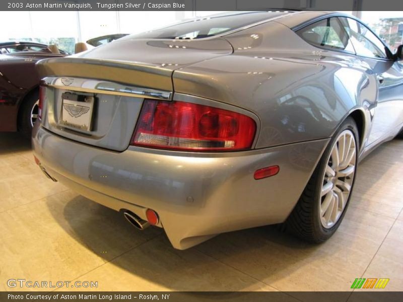 Tungsten Silver / Caspian Blue 2003 Aston Martin Vanquish