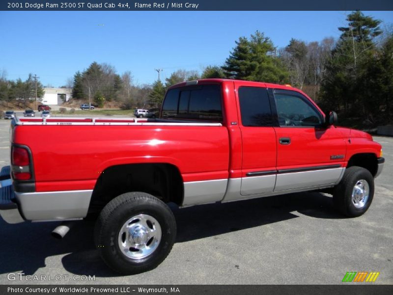  2001 Ram 2500 ST Quad Cab 4x4 Flame Red