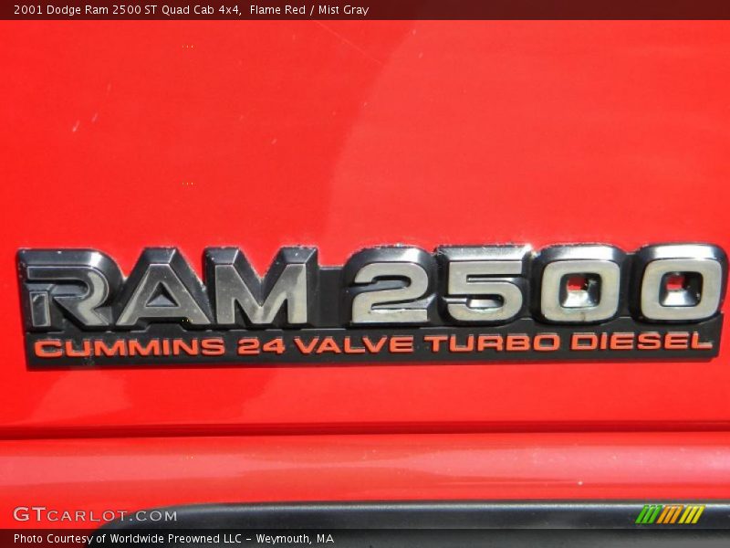  2001 Ram 2500 ST Quad Cab 4x4 Logo
