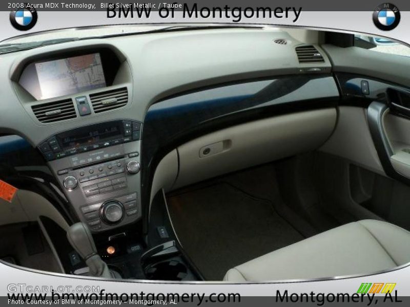 Billet Silver Metallic / Taupe 2008 Acura MDX Technology