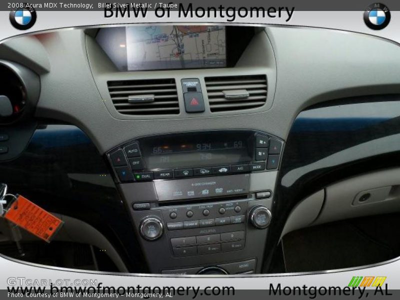 Billet Silver Metallic / Taupe 2008 Acura MDX Technology