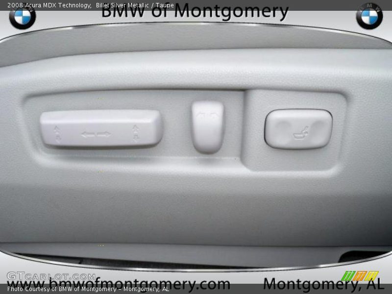 Billet Silver Metallic / Taupe 2008 Acura MDX Technology