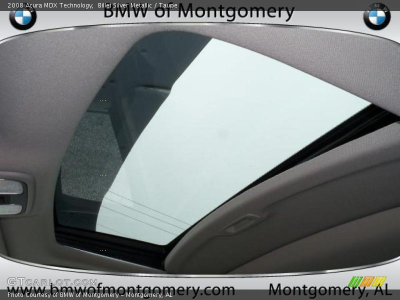 Billet Silver Metallic / Taupe 2008 Acura MDX Technology