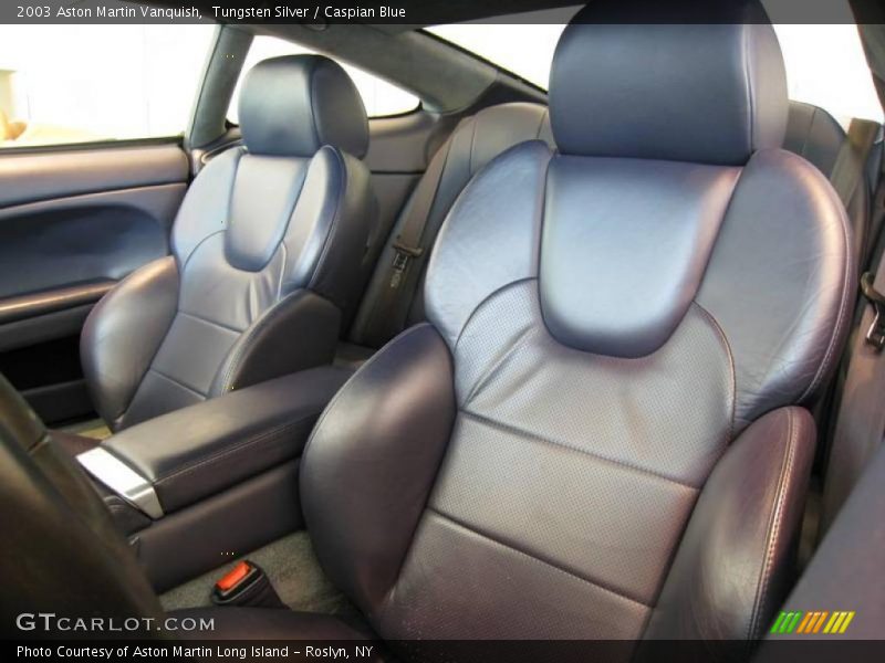 Tungsten Silver / Caspian Blue 2003 Aston Martin Vanquish