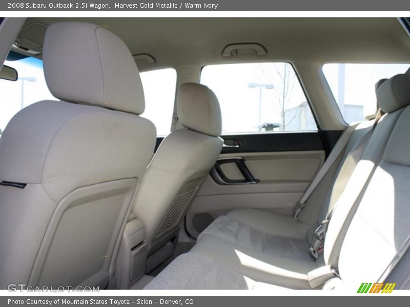 Harvest Gold Metallic / Warm Ivory 2008 Subaru Outback 2.5i Wagon