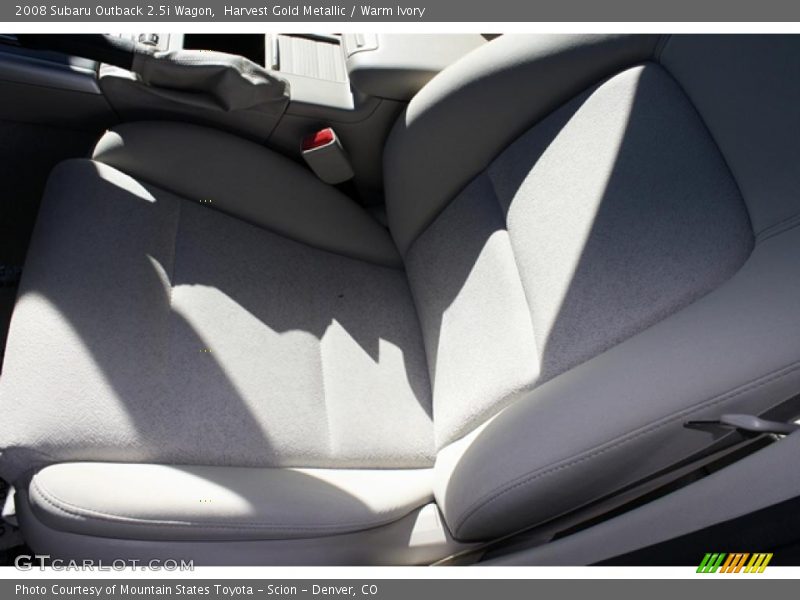 Harvest Gold Metallic / Warm Ivory 2008 Subaru Outback 2.5i Wagon