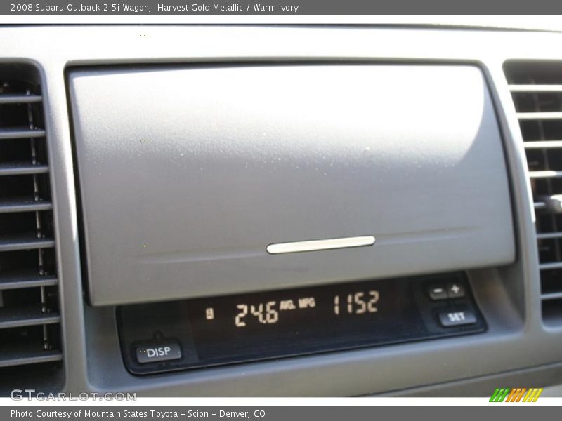 Harvest Gold Metallic / Warm Ivory 2008 Subaru Outback 2.5i Wagon