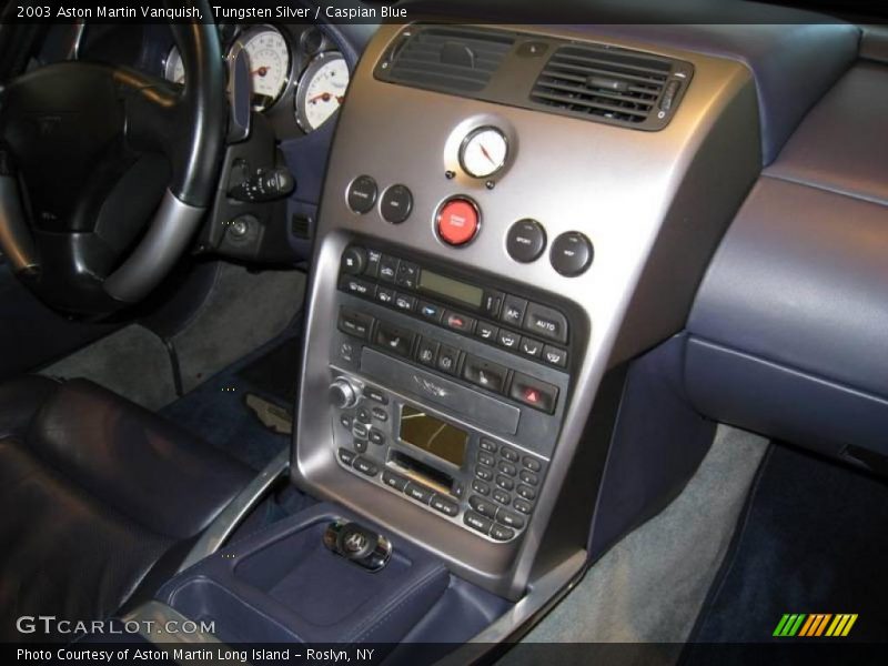 Tungsten Silver / Caspian Blue 2003 Aston Martin Vanquish