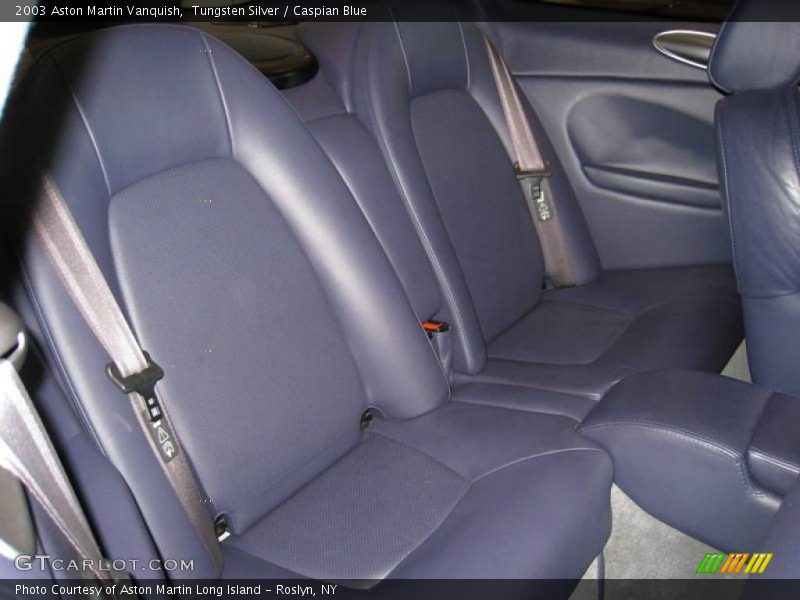 Tungsten Silver / Caspian Blue 2003 Aston Martin Vanquish