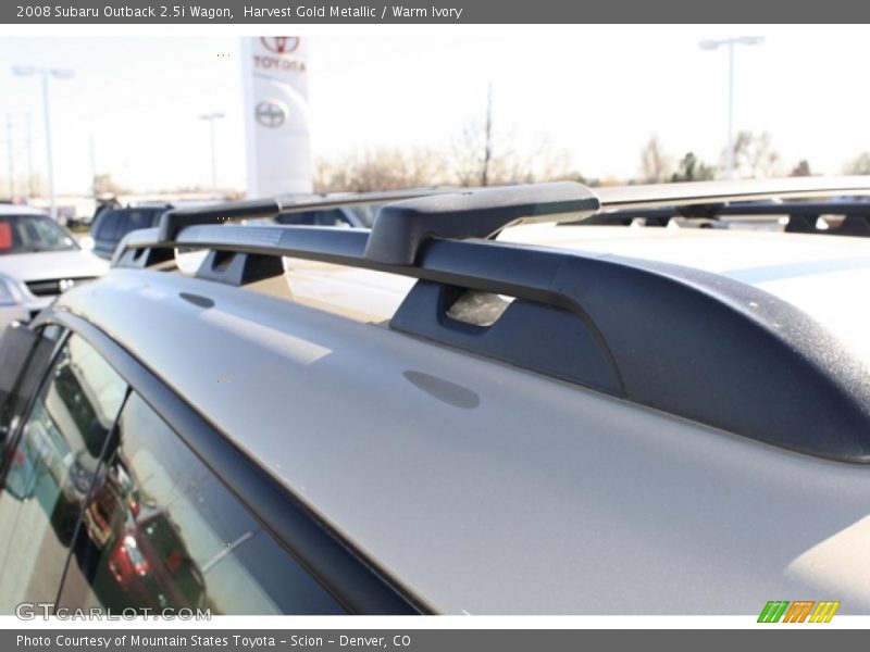 Harvest Gold Metallic / Warm Ivory 2008 Subaru Outback 2.5i Wagon
