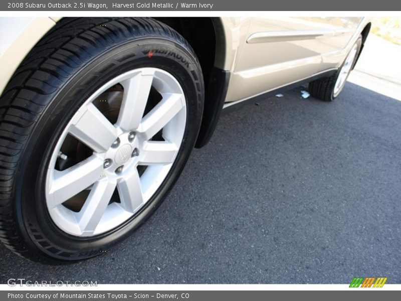 Harvest Gold Metallic / Warm Ivory 2008 Subaru Outback 2.5i Wagon