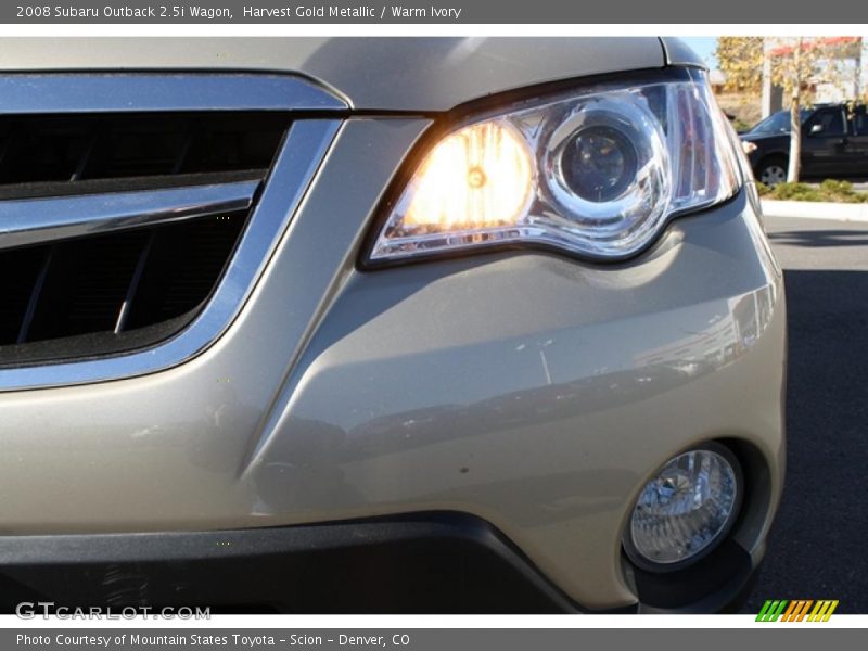 Harvest Gold Metallic / Warm Ivory 2008 Subaru Outback 2.5i Wagon